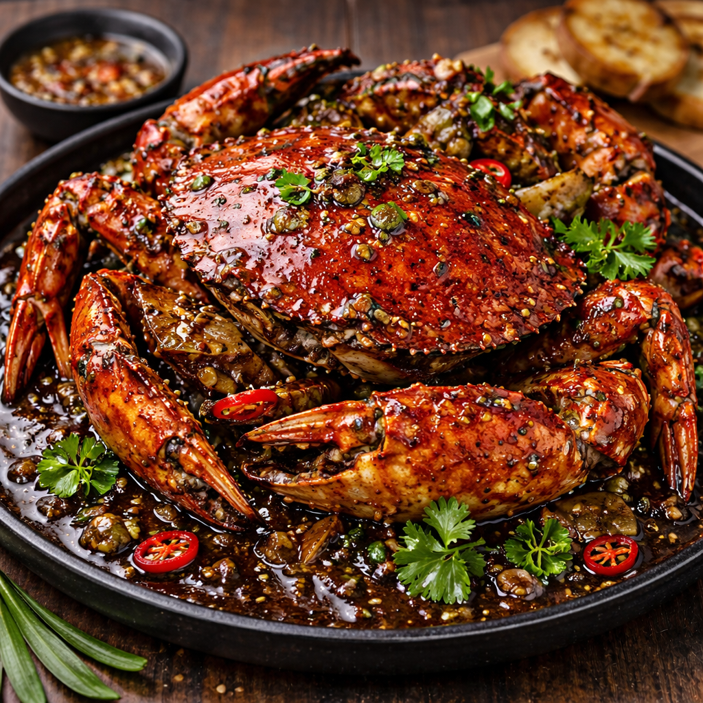 Black Pepper Crab 650 gram